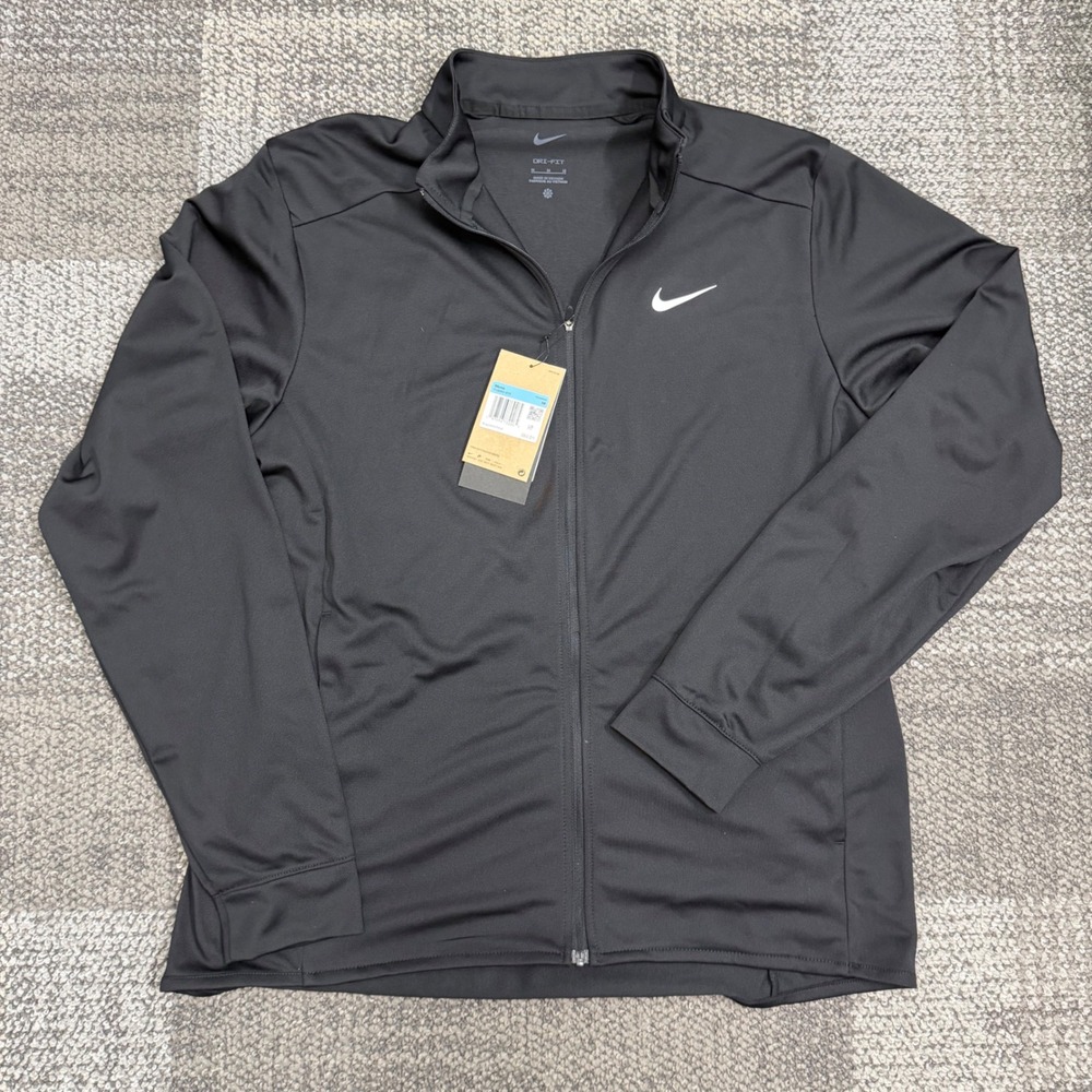 Nike Totality Men's Dri-FIT Knit Versatile Jacket black Mens Medium fv8962-010
